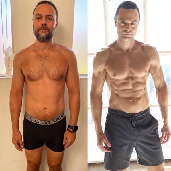 David Myers dropped 32 pounds of fat