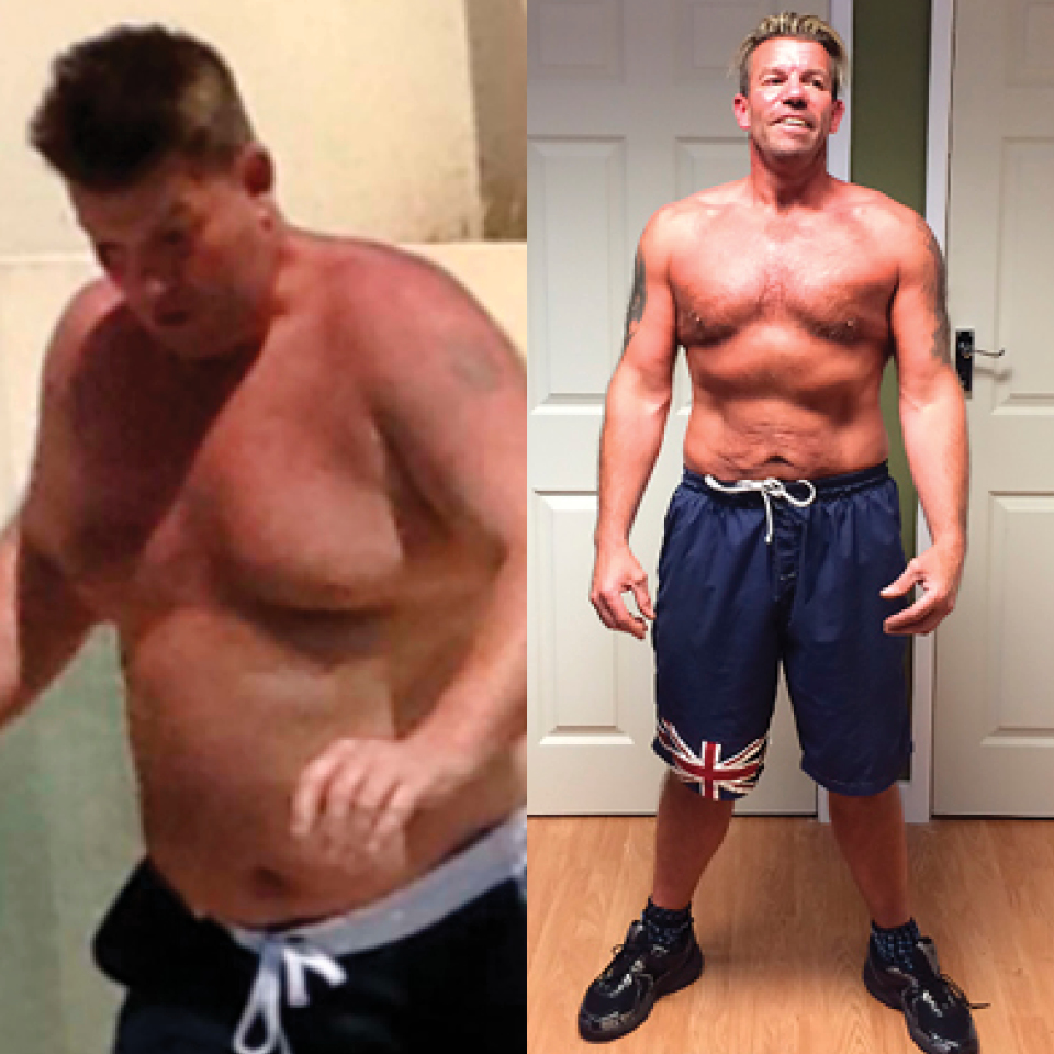 Phil Garrison Body Transformation