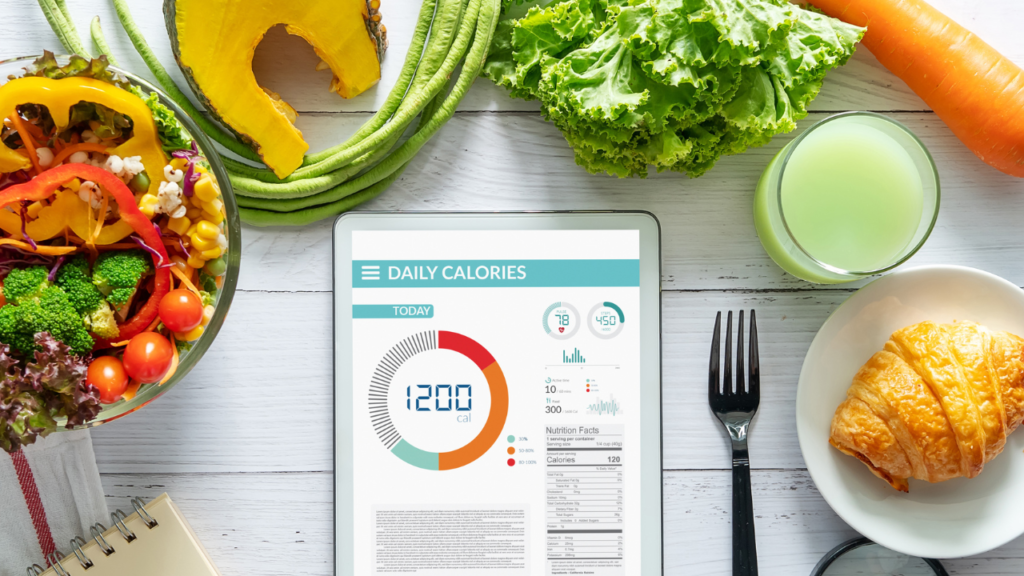 track calories and protein, calorie controlled ready meals, apps that track calories